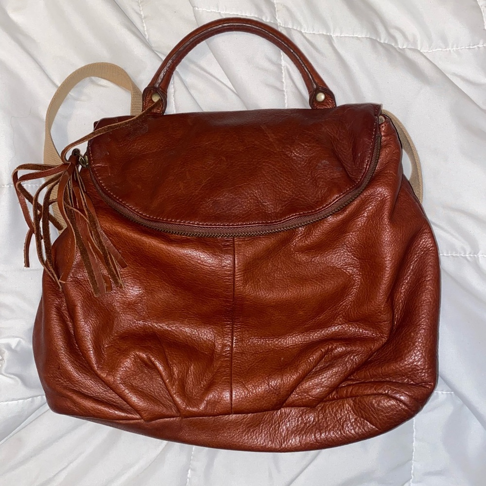 Leather purse/backpack
